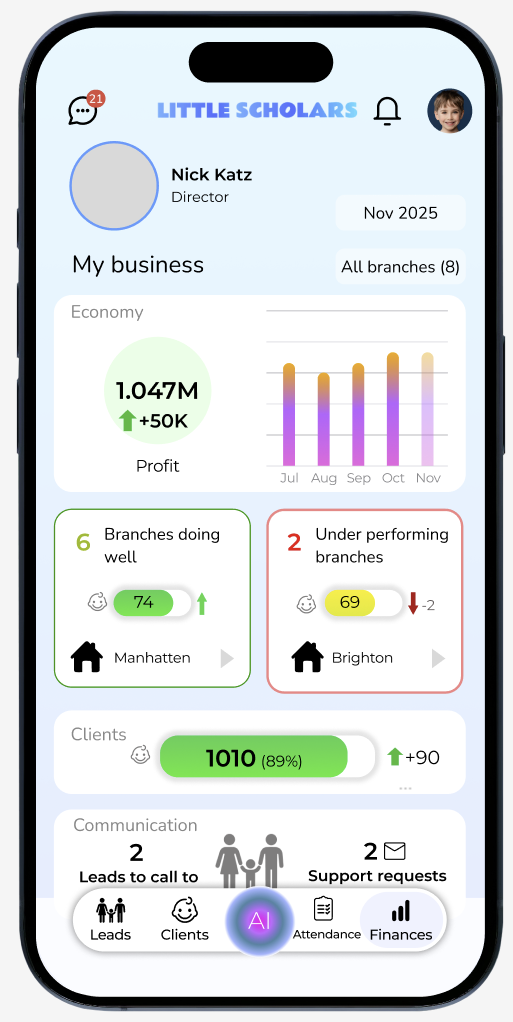 App screen preview